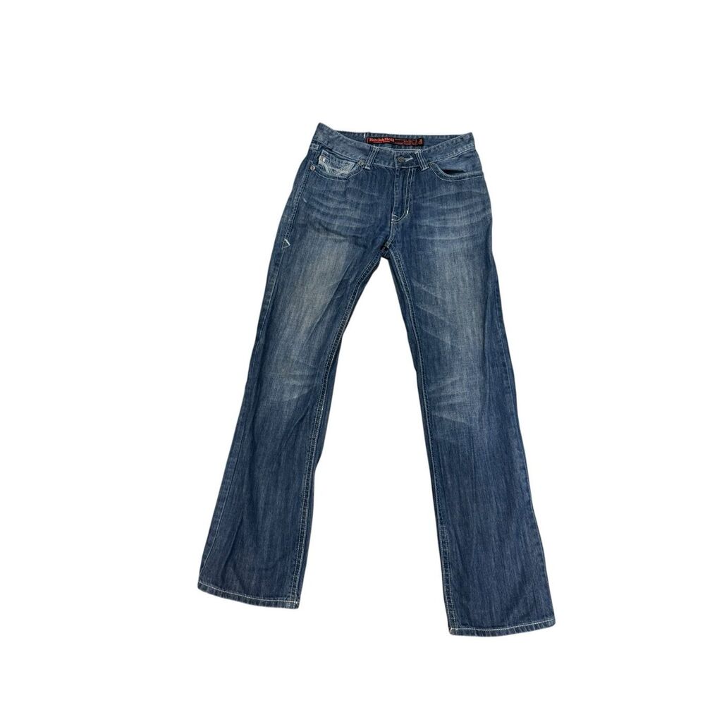 Rock & Roll Cowboy Double Barrel Straight Jeans Men’s 31x34 Relaxed Straight Wes